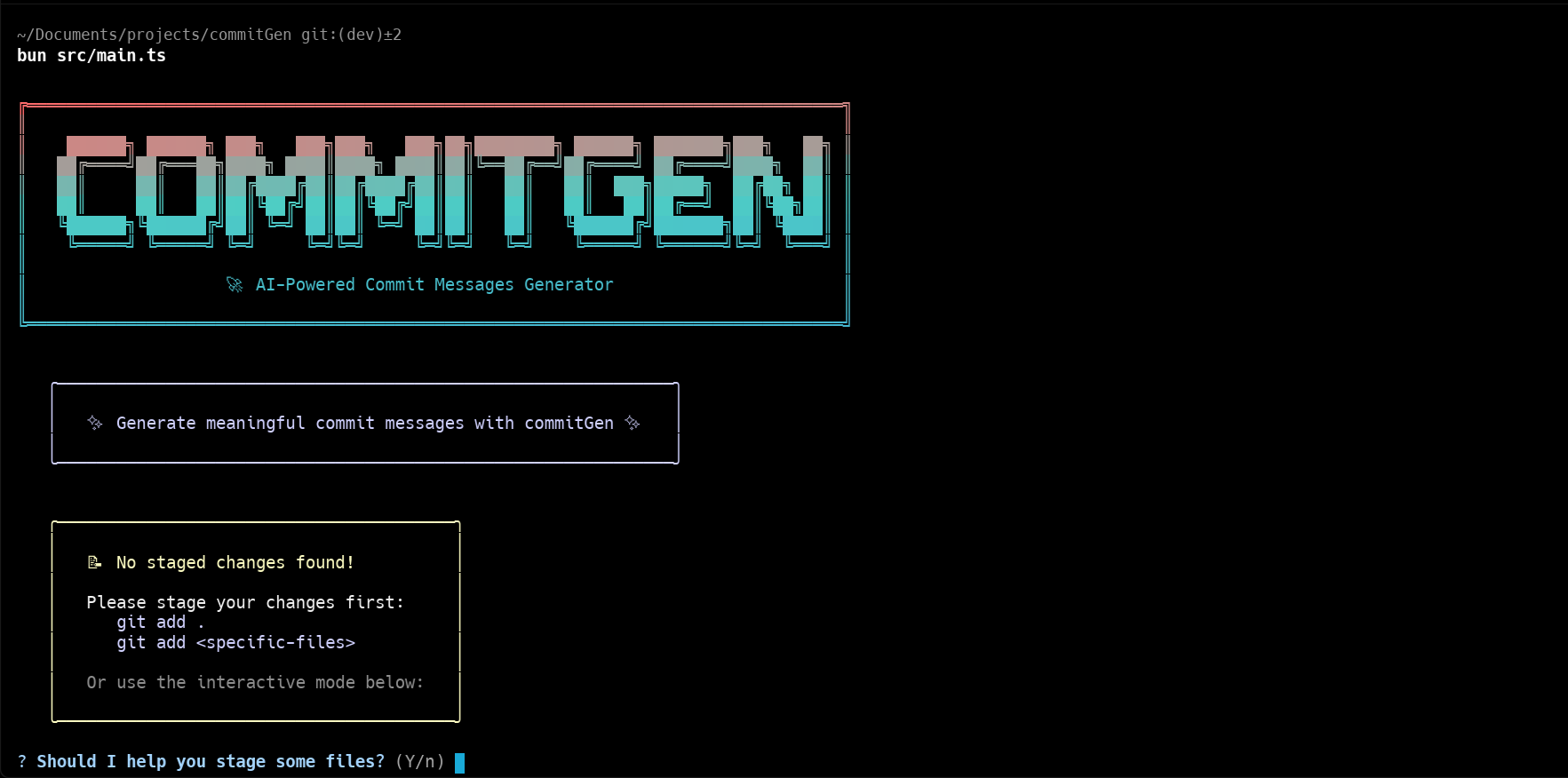 commitGen